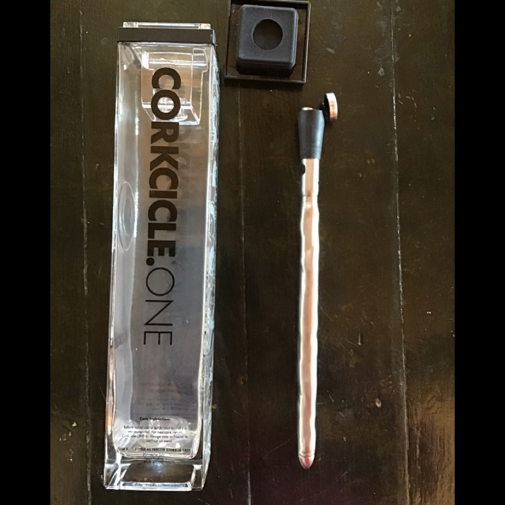 Corkcicle.one is for keeping your white wine cool
